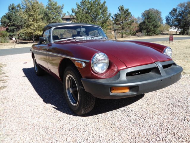 Solid Colorado Car-Lower price and reserve! 1979 MG MGB convertible