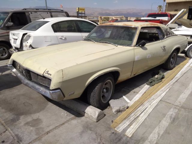 Solid desert car.never been touched,never been painted,original motor,trans 1969 Mercury Cougar