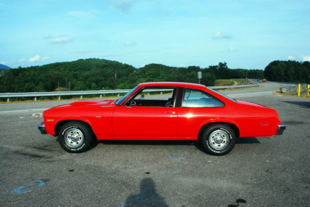 Solid, fast, well-built resto-mod with original interior except for carpets. 1975 Chevrolet Nova CUSTOM
