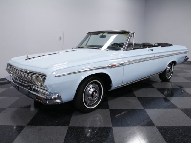 SOLID FUN MOPAR, 318 POLY V8, AUTO, POWER TOP/STEER, DRIVES WELL, NICE PAINT/INT 1964 Plymouth Sport Fury