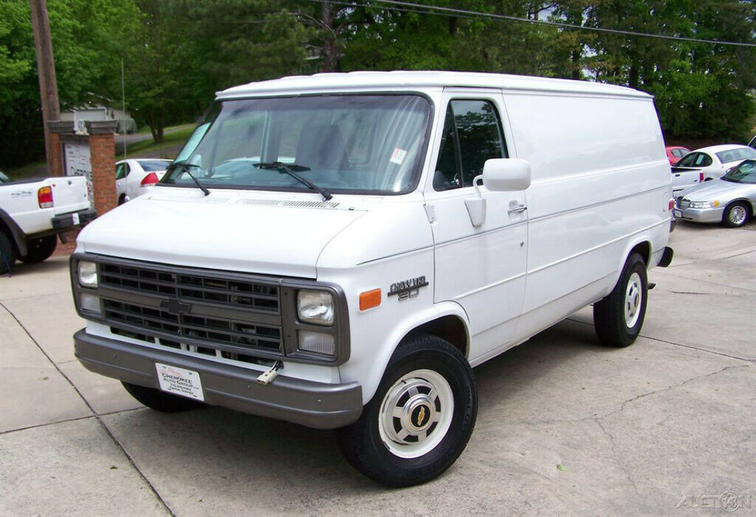 1991 Chevrolet Express 1-OWNER 69K G30 1-TON 6.2 DIESEL EZ LIFE HD G3500 WAGON - photo 12