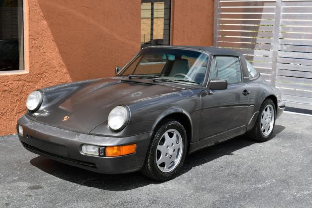 Solid Light Project Car, strong engine, runs great, ideal for backdate project 1991 Porsche 911 Carrera 2 Targa 964