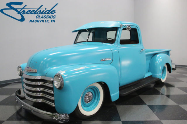 SOLID, NICE RUNNING 350CI, TH400, PWR STEER, PWR FRNT DISCS, TILT, NICE INT, FUN 1950 Chevrolet 3100