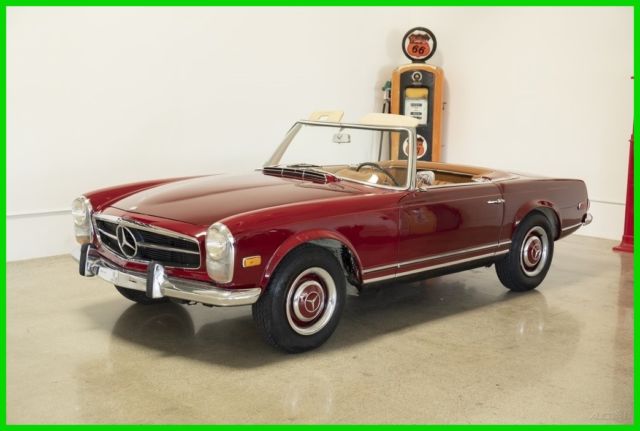 SOLID ORIGINAL-METAL 230SL GARAGED EXCELLENT GAPS ORIGINAL FENDERS/FLOORS/TRUNK 1963 Mercedes-Benz SL-Class 230SL Pagoda Roadster
