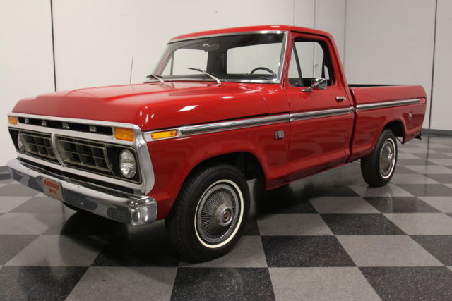 SOLID & ORIGINAL, RECENTLY REFRESHED, STRONG 302 V8, AUTO, PWR STEER, FRNT DISCS 1976 Ford F-100