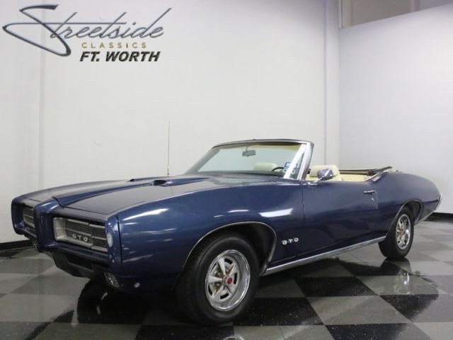 SOLID RUNNING GTO W/ YS BLOCK 400 V8, AUTO, PROTECT-O-PLATE, DRIVES FANTASTIC! 1969 Pontiac GTO
