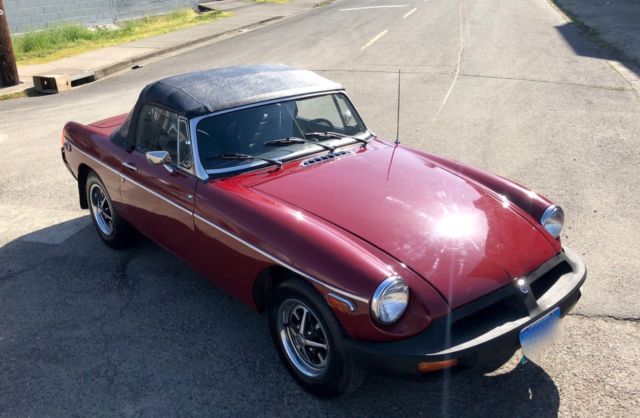 Solid Rust Free Car,Must L@@K,Lots Of $$$ Put into the MG-Convertible,4-Speed,, 1976 MG MGB Converitble