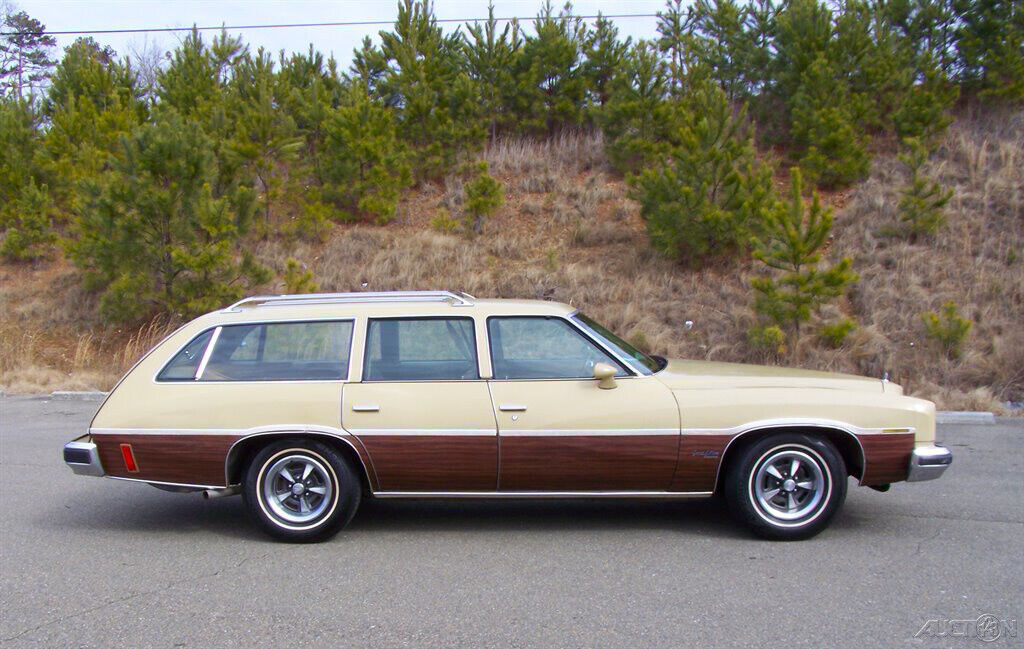 1975 Pontiac Le Mans GRAND SAFARI WAGON 6.6L 400 4BBL WOODGRAIN 3RD SEAT - photo 6