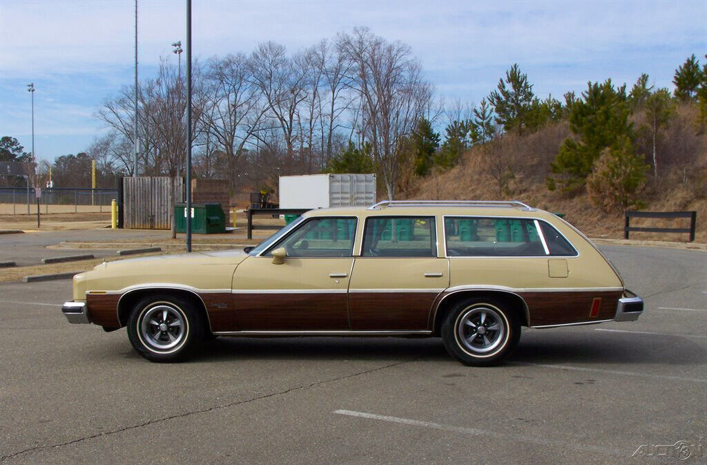 1975 Pontiac Le Mans GRAND SAFARI WAGON 6.6L 400 4BBL WOODGRAIN 3RD SEAT - photo 7