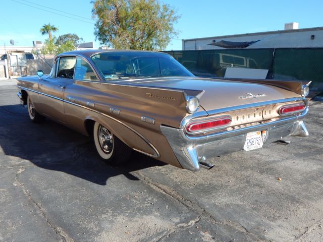 Solid Survivor 1959 Pontiac Bonnneville- Dry Oregon/ California car 1959 Pontiac Bonneville Sport Coupe