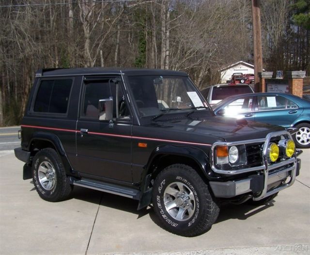 SOLID SURVIVOR AUTO 4WD RIGHT HAND RHD COMP 2 TOYOTA FJ LAND CRUISER DEFENDER 90 1989 Mitsubishi Montero 1-OWNER 73K PAJERO TURBO DIESEL INTERCOOLED COLD AC 4X4 WAGON