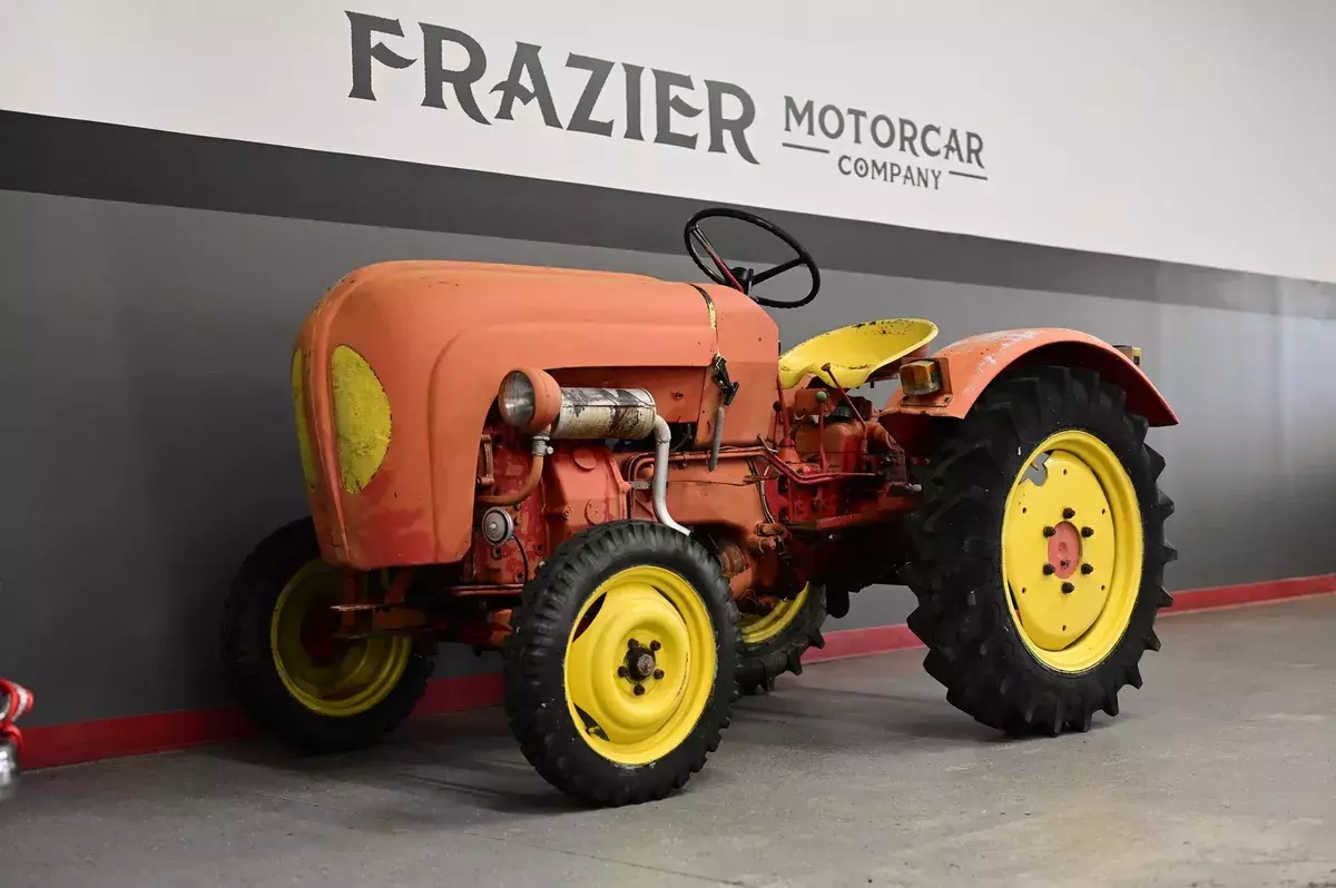 Solid well preserved Porsche Junior 100 Diesel Tractor Runs Well 1962 Porsche JUNIOR 109 DIESEL TRACTOR