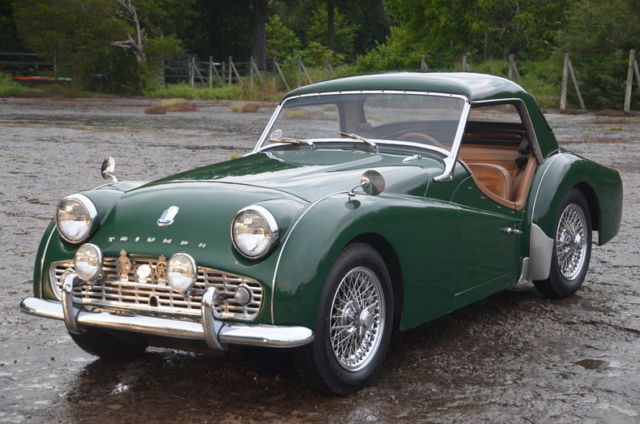 Solid,Strong Driving Handsome TR3 With Hard top 1962 Triumph TR3