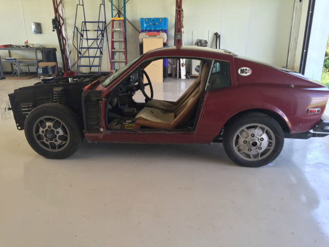 Sonett project : everything included 1974 Saab Sonett III