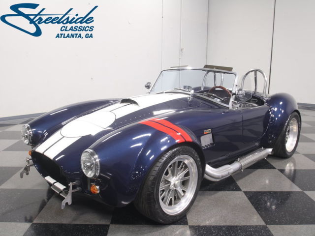 SOUGHT-AFTER BACKDRAFT, 289 V8, PERFORMANCE AUTO, VERY CLEAN, 4K MILES ON BUILD 1965 Shelby Cobra Backdraft Racing