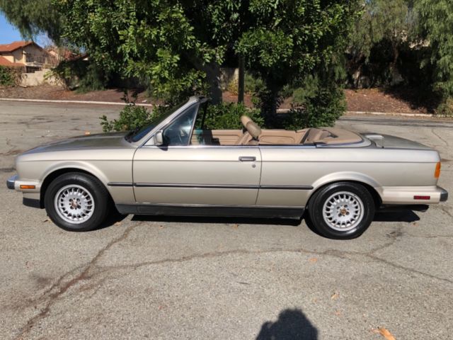 SOUTHERN CALIFORNIA CORROSION FREE GARAGE KEPT ORIGINAL RARE CLASSIC CONVERTIBLE 1990 BMW 3-Series CLASSIC RARE