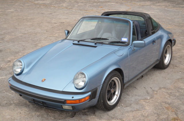Southern California ONE FAMILY OWNED WELL SERVICED CARRERA TARGA 1986 Porsche 911 Carrera Convertible 2-Door
