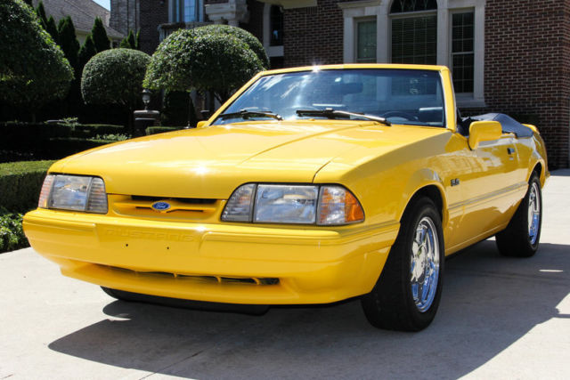 Southern Car! 1 of 1503! Fox Body Convertible! 5.0L V8 Engine, T-5 Manual Trans! 1993 Ford Mustang LX 5.0