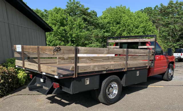 1991 Chevrolet C/K Pickup 3500 1-TON G3500 FLATBED AC 4 SPD 5.7L FUEL INJ 350 V8 - photo 3