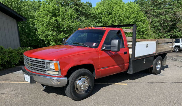 1991 Chevrolet C/K Pickup 3500 1-TON G3500 FLATBED AC 4 SPD 5.7L FUEL INJ 350 V8 - photo 4