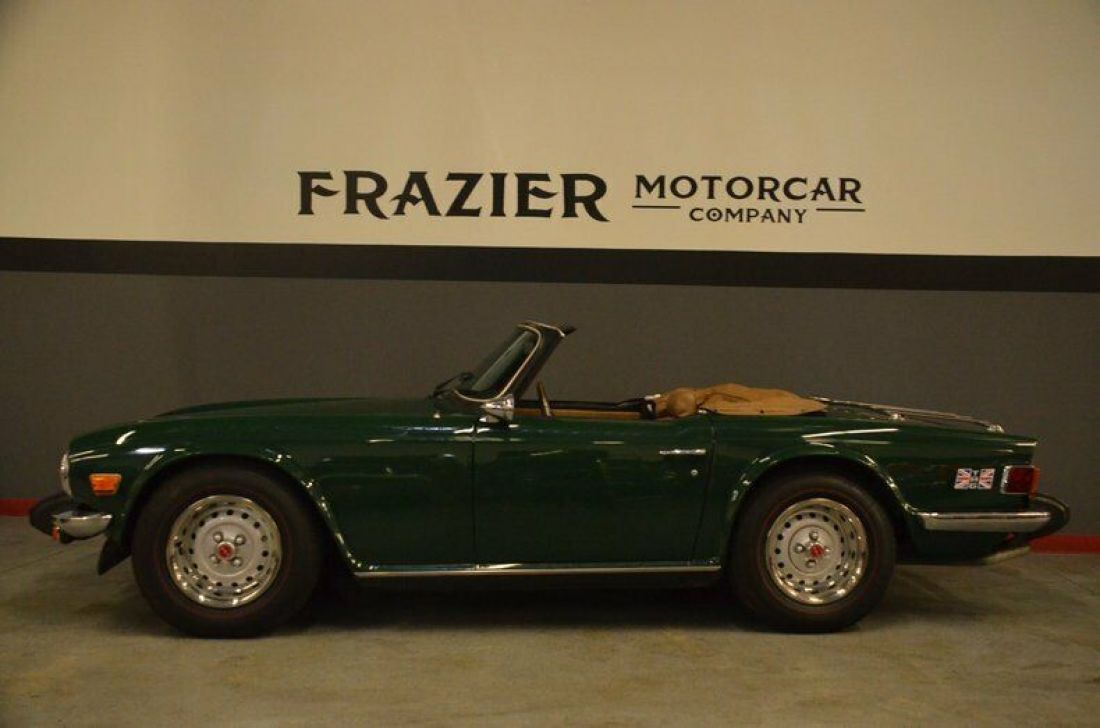 SOUTHERN NON RUST TR6 WITH OVERDRIVE/FACTORY HARD TOP/SOFT TOP/ AIR CONDITIONING 1975 Triumph TR6