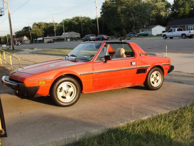 1979 Fiat X-1/9 optional