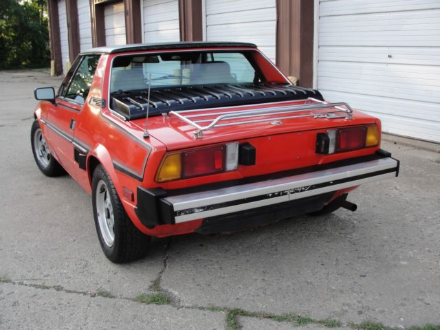 1979 Fiat X-1/9 optional - photo 2