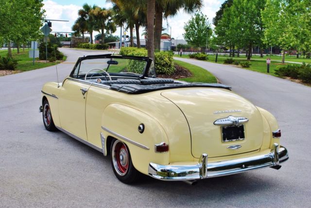 1950 Plymouth Special Deluxe Convertible 350 V8 Automatic Restored Hotrod - photo 3