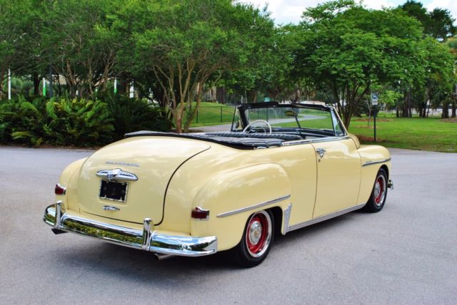 1950 Plymouth Special Deluxe Convertible 350 V8 Automatic Restored Hotrod - photo 4