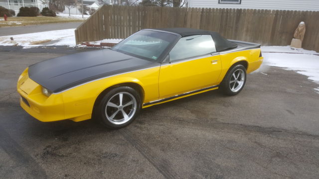 special edition 1987 Camaro Convertible *cammed LS swapped* 1987 Chevrolet Camaro convertible