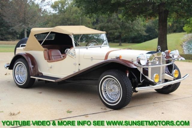 Special Free Shipping USA !! Call or Text Frank Anytime 731-686-88zerozero 1969 Mercedes-Benz SSK Replica Kit Car Gazelle Convertible VW Engine