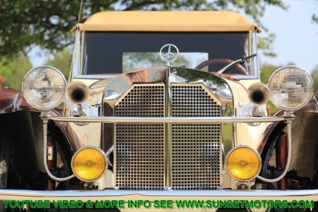 1969 Mercedes-Benz SSK Replica Kit Car Gazelle Convertible VW Engine - photo 10
