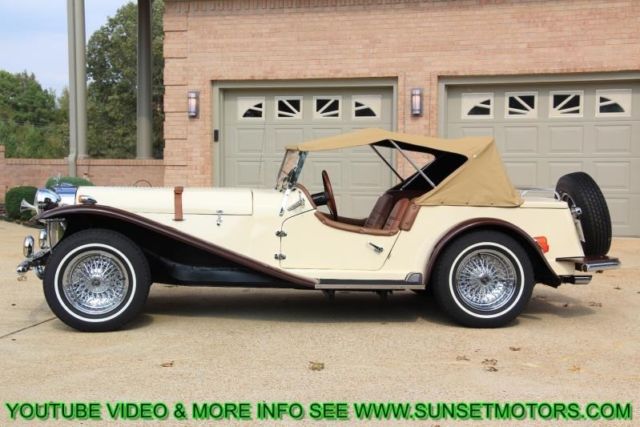 1969 Mercedes-Benz SSK Replica Kit Car Gazelle Convertible VW Engine - photo 4