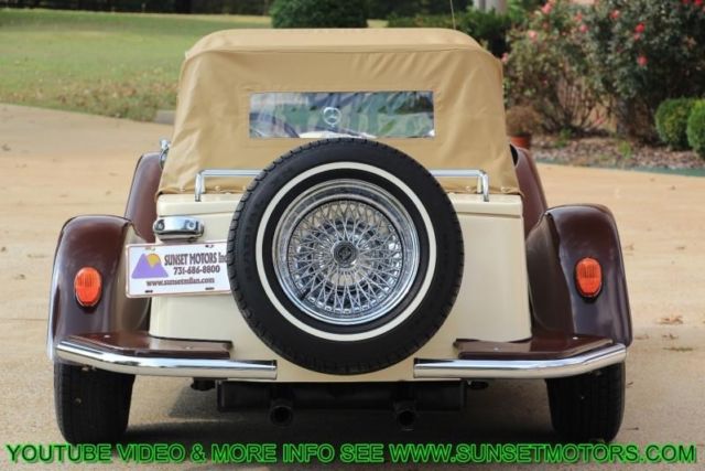 1969 Mercedes-Benz SSK Replica Kit Car Gazelle Convertible VW Engine - photo 6