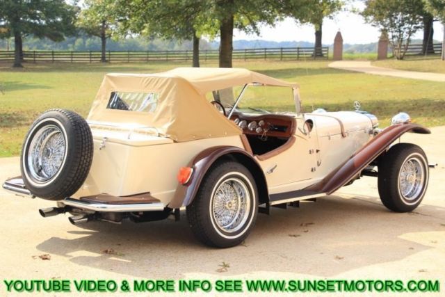 1969 Mercedes-Benz SSK Replica Kit Car Gazelle Convertible VW Engine - photo 7