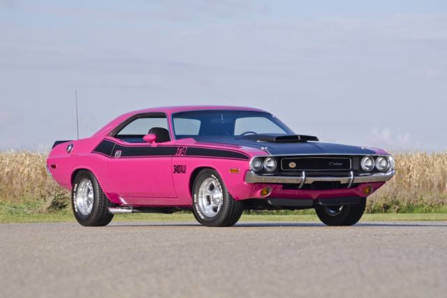 Special Opportunity to Purchase The BF Goodrich Promo Car 1970 Dodge Challenger Panther Pink T/A