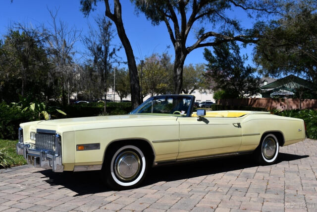 1975 Cadillac Eldorado Convertible Bill Mitchell's 3,758 Actual Miles - photo 4