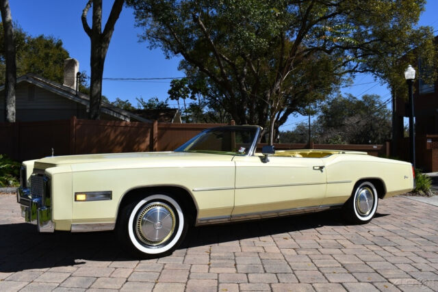 1975 Cadillac Eldorado Convertible Bill Mitchell's 3,758 Actual Miles - photo 6