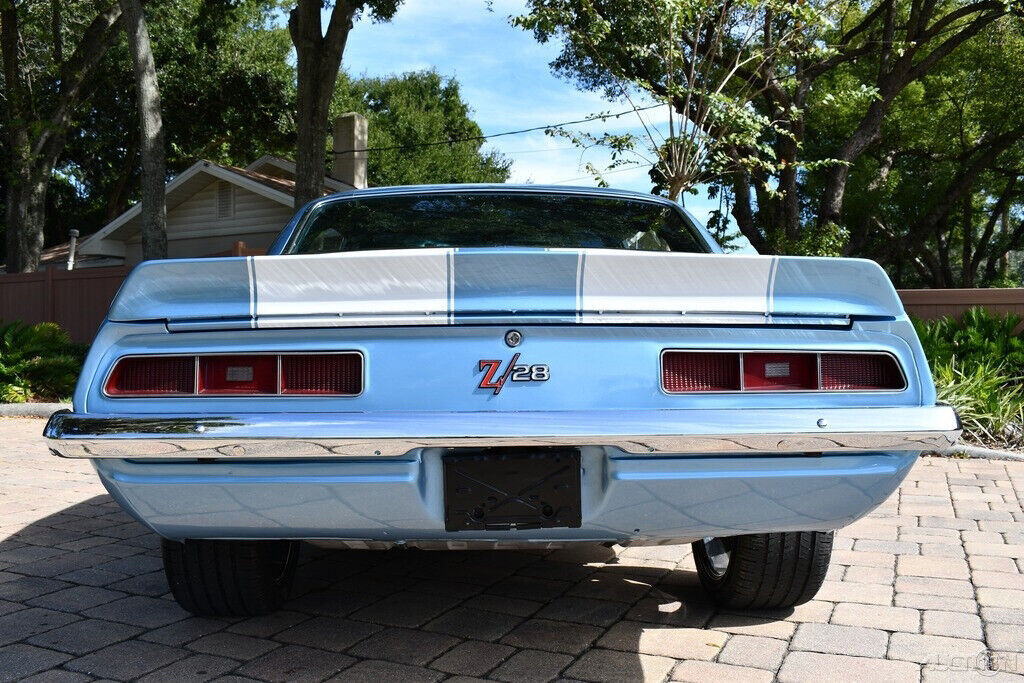 1969 Chevrolet Camaro Beautifully Restored Glacier Blue Exterior - photo 11