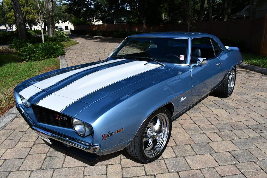 1969 Chevrolet Camaro Beautifully Restored Glacier Blue Exterior - photo 5