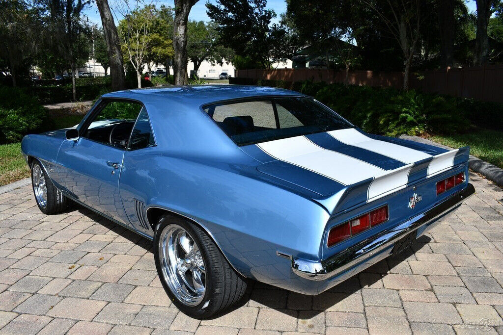1969 Chevrolet Camaro Beautifully Restored Glacier Blue Exterior - photo 6