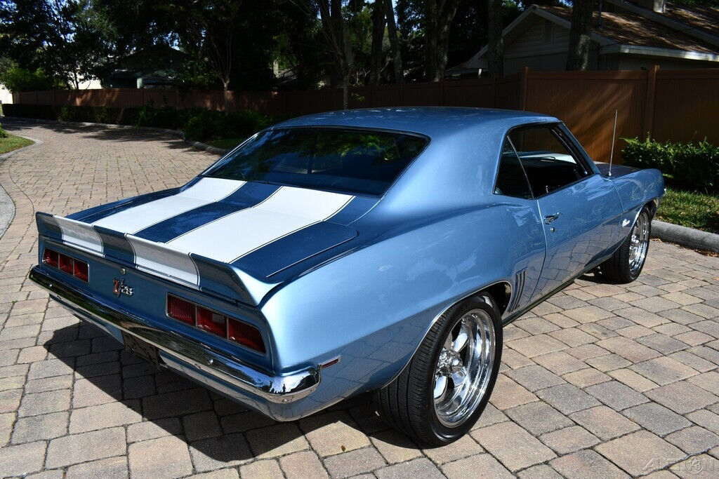 1969 Chevrolet Camaro Beautifully Restored Glacier Blue Exterior - photo 7