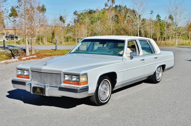Spectacular 1987 Cadillac Brougham Low Miles One of the Finest Examples 1987 Cadillac Brougham Simply Elegant Only 1 Owner Low Mileage Must See