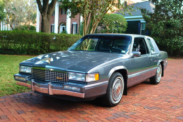 Spectacular 1989 Cadillac Coupe DeVille One Owner 51K Original Miles Fully Loade 1989 Cadillac DeVille Coupe 51,082 Actual Miles! Looks & Drives Amazing!