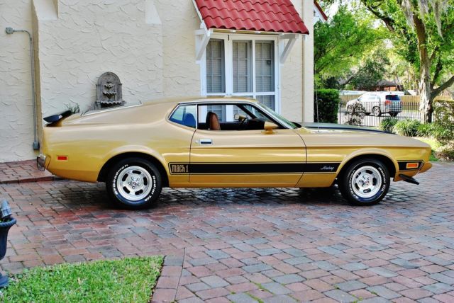 1973 Ford Mustang Mach 1 351 Cleveland A/C Power Steering & Brakes - photo 13