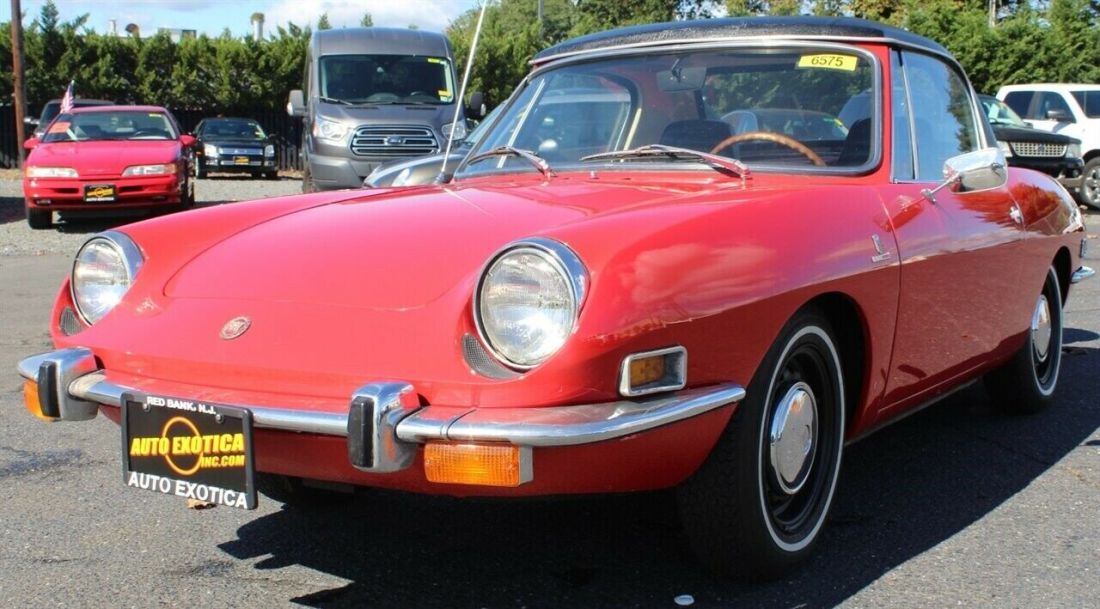 Spider 4 Cyling Rear Engine 4 Speed Manual Fiat Alfa Rosso 1971 Fiat 850 Spider