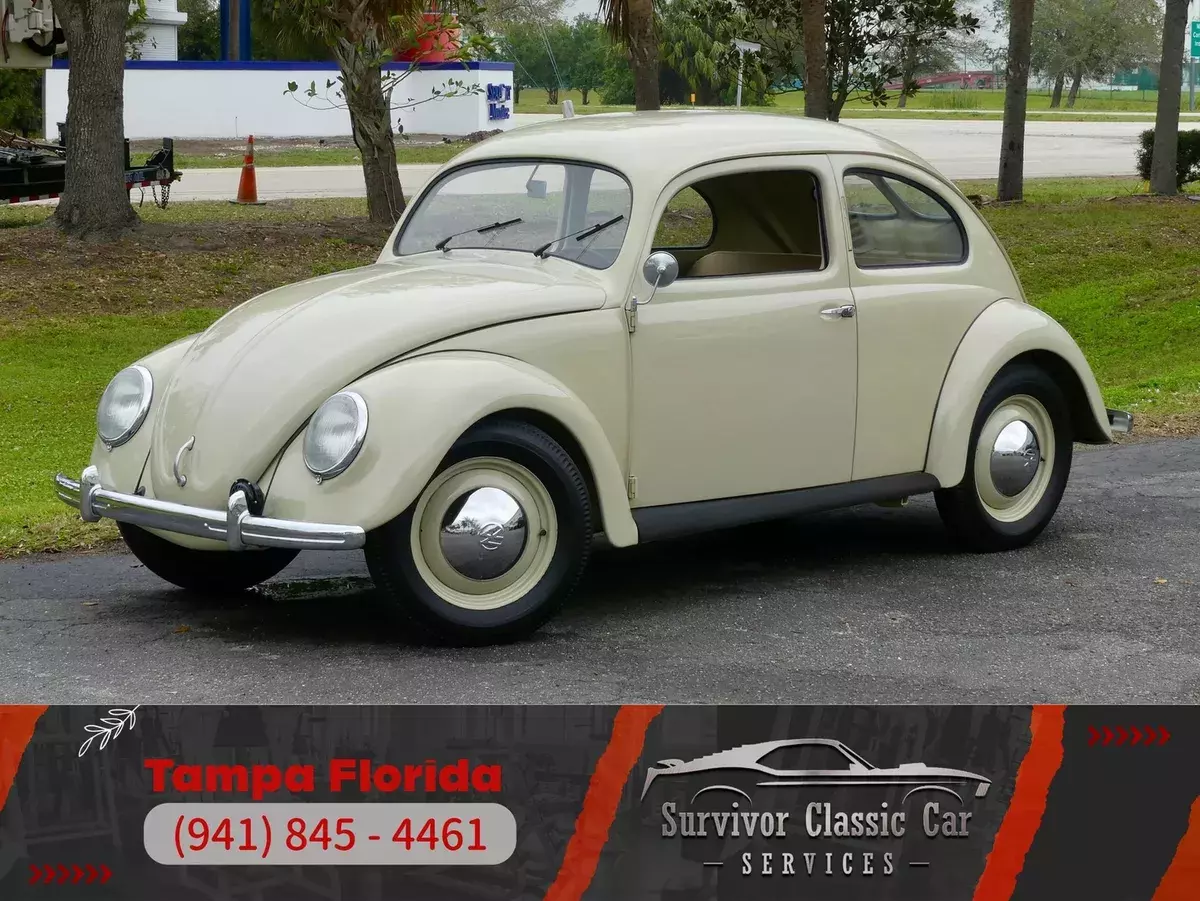Split window. Hydraulic brakes. 24 improvements over prior year! Show quality. 1951 Volkswagen Beetle Split Window Type 1