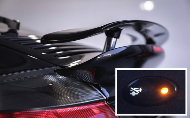 Spoiler control indicator for Porsche Boxster S Carrera targa 986 996 1978 Porsche Boxster