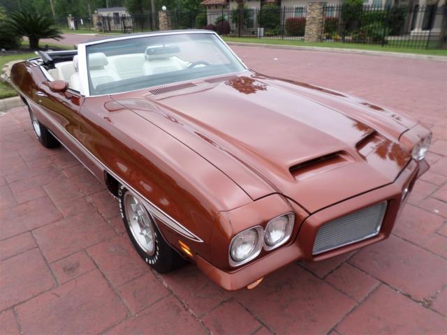 Sport: 400 V8, Auto, PS/PB, Pwr Top, Endura Nose, Honeycomb Wheels, VERY CLEAN!! 1971 Pontiac Le Mans FREE SHIPPING!