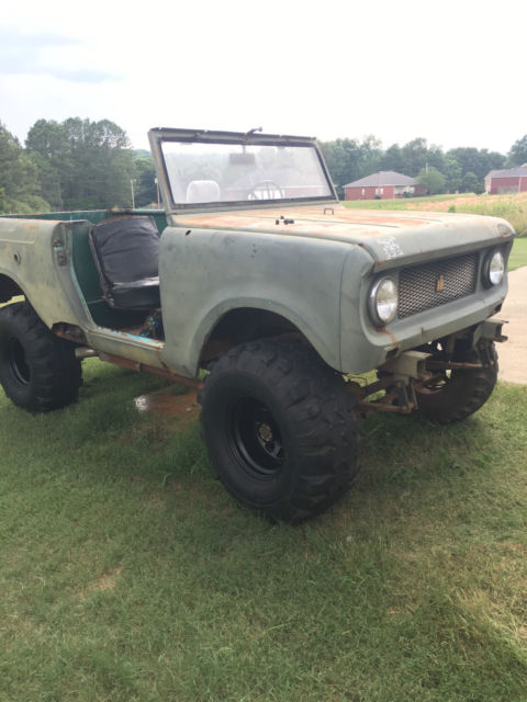 Spring Over Axle with Super Swampers!! 1963 International Harvester Scout Scout 80